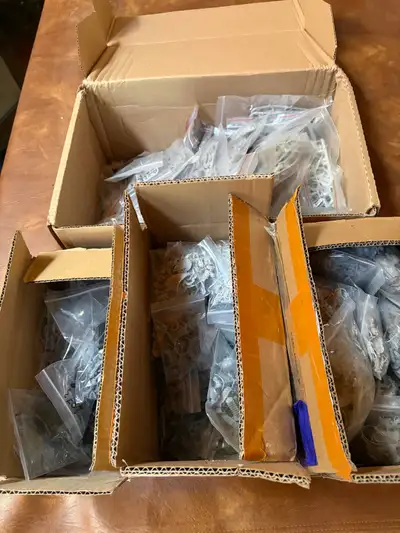 Massive amount of unmade warhammer 40K pieces. Not official, purchased from China/Ukraine. But quali...