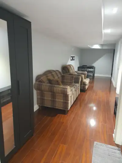 Students Welcome 2 bedrooms, 1 full washroom, full kitchen - with fridge and stove, living with dini...