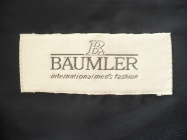 Classic 'Baumler' Navy Blazer - Large - Cost $500. Like New in Men's in City of Toronto - Image 2