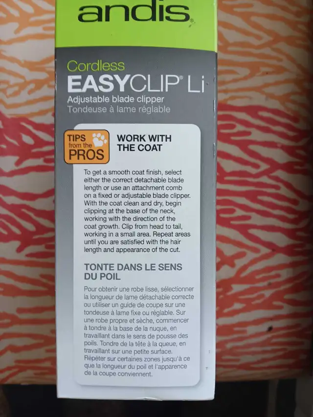 andis cordless easyclip li 574679907020974081