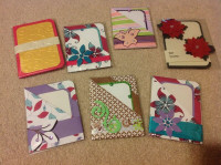 Assorted gift card holders