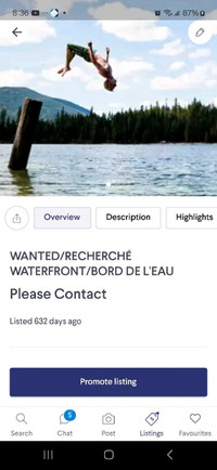 COTTAGE WANTED 1 hr Downtown