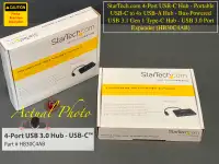StarTech.com 4-Port USB-C Hub Brand New