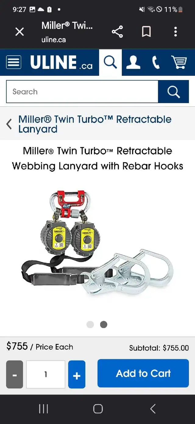 Miller twin turbolite+ lanyard