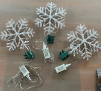 Target LED Clip-On Snowflake Lights