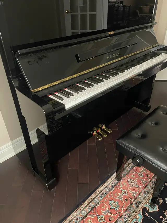 Kawai NS-25 Professional Upright Piano • Made in Japan in Pianos & Keyboards in City of Toronto - Image 3