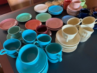 75 Piece Fiestaware Collection For Sale - Some Vintage in Arts & Collectibles in Trenton - Image 2