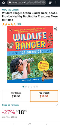 Wildlife Ranger Action Guide. I hv 2 books..each 10 dollar.