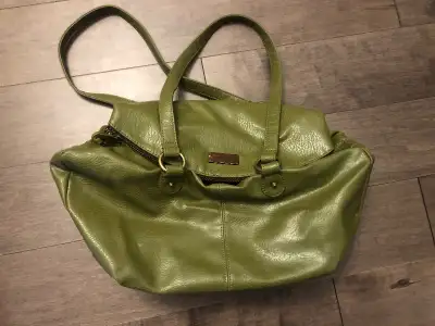 Matt & Nat Vegan Leather Handbag Bag Purse Green, View more