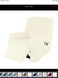 Recliner chair Cover/Couvert de chaise