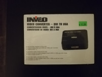 BNIB Inveo I14-42300 Dvi to Vga 1080P active Video Converter