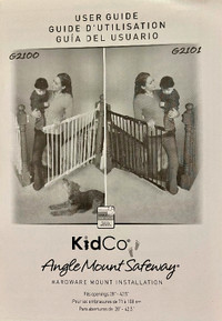KidCo Angle mount baby gate - $40