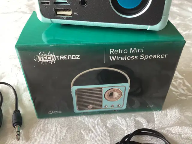 Retro Mini Wireless Speaker Tech Trendz New516707759822612482