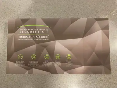 Personal information and financial security kit, View more