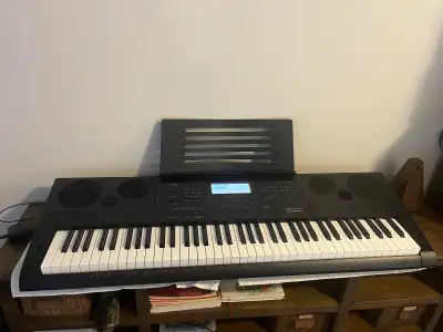 Casio WK-6600, Workstation keyboard: 76 Piano-style keys, View more