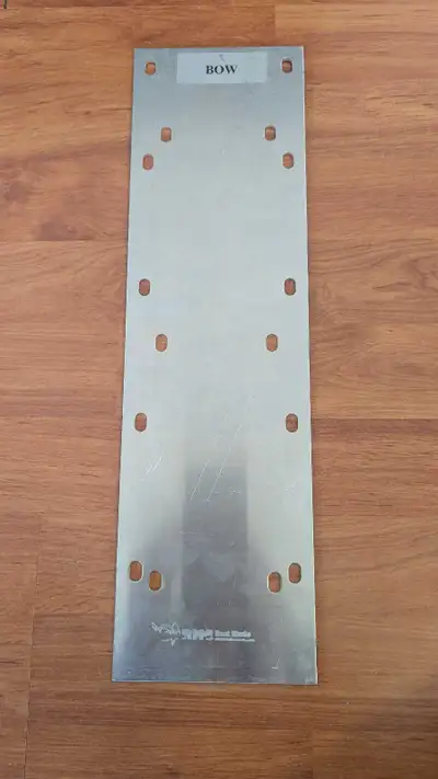 RMC Boatworks BowSaver Backing Plate for Trolling Motor Mount. Located in Carleton Place.