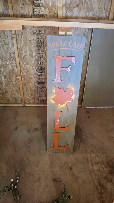 fall sign, View more