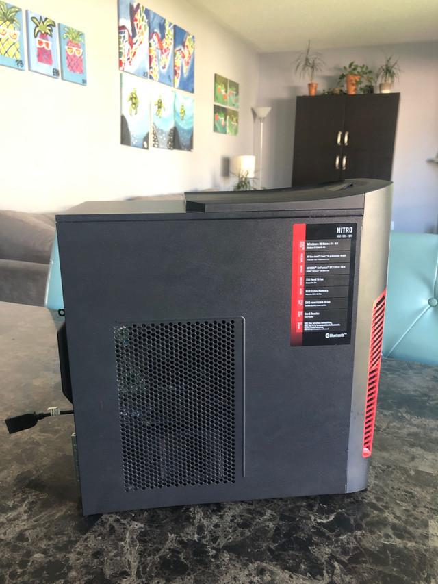 Ace nitro gaming pc with added ram and swapped graphics card Desktop