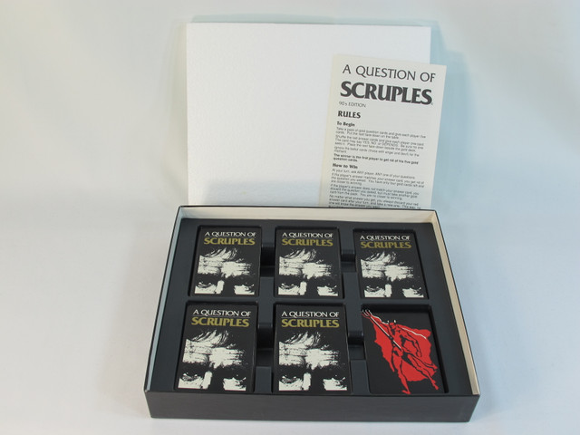A Question of Scruples 90’s Edition Board Game 100% Complete in Toys & Games in Regina - Image 3