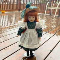 Glass Antique Doll 