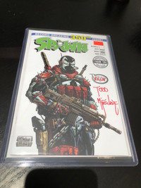 Spawn #350 Signed by Todd McFarlane High Grade