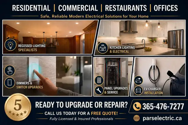 Hamilton Licensed Electrician - Free Quote