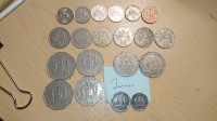 OBO Jamaica 5 AND 10 DOLLAR AND 50, 25, 10, AND 5 Cent COINS
