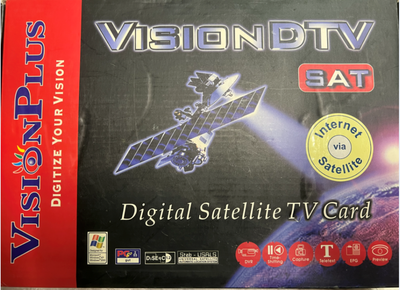 VisionPlus DVB SatTV PCI card, View more
