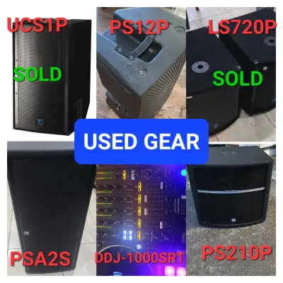 Yorkville Speaker Subwoofer Sub Woofer DDJ-1000SRT Dj controller, View more