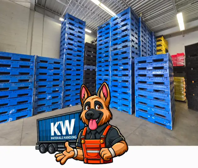 USED BULK CONTAINERS, PLASTIC BULK BOXES, COLLAPSIBLE BULK BINS in Tool Storage & Benches in Sudbury - Image 5