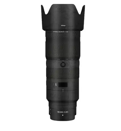 Nikon Z 70-200/2.8 S Lens Coat Wrap Film Protector (skin) Black Mamba