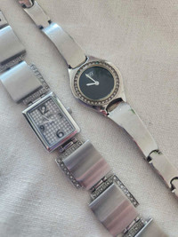 Fossil and ESQ formal ladies watches 