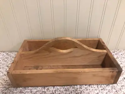 Wooden Tool Box, small, View more