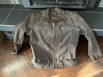 Men’s XL Danier pig leather jacket, View more