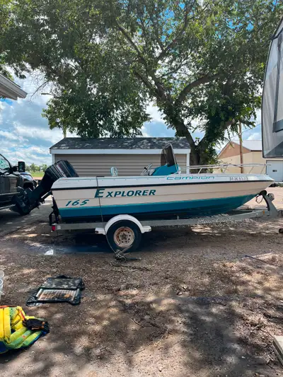 Comes with Mercury Motor 75 hp, Boat cover, several life jackets, Trim Assembly just replaced July,...