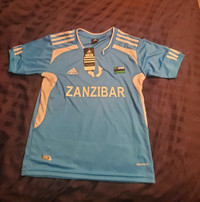 BRAND NEW Adidas Zanzibar Soccer Jersey- Size Small 