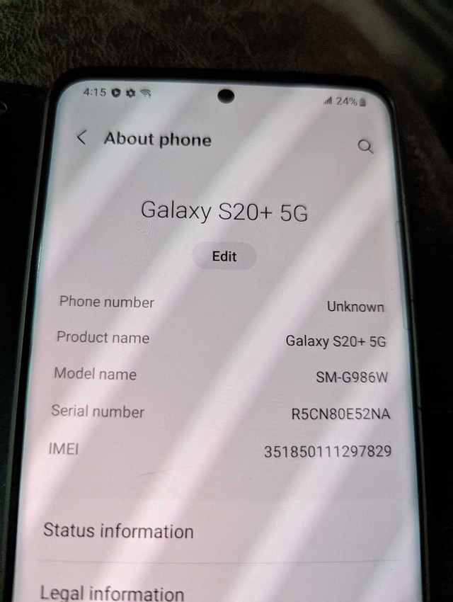 Samsung S20 Plus in Cell Phones in North Bay - Image 2
