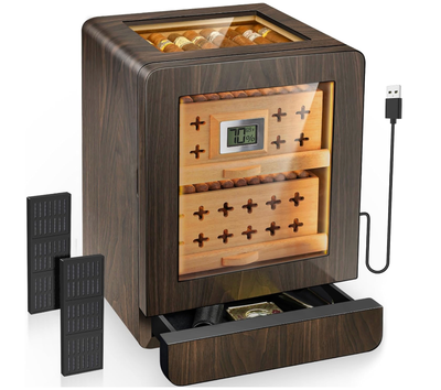 STUNNING CEDAR HUMIDOR, View more