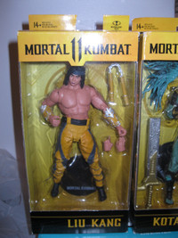 BNIB Liu Kang - Mortal Kombat 11 Action Figure (Damaged Box)