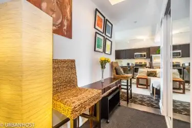 545 SQ.F. FULLY FURNISHED 1-BED CONDO UNIT FOR RENT. FOR NO SMOKERS. STUDENTS WELCOME. ALL INCLUSIVE...