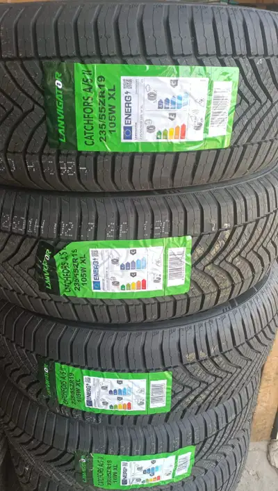 Full set of brand new Kapsen all-season tires 235/55/ZR19. These high-quality tires are designed to...