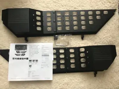 Metal kit to update your jeep front doors, with mounting hardware. Brand new. Might be able to deliv...