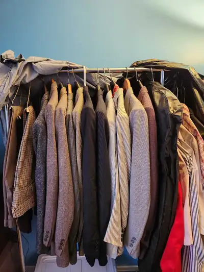 Men's Suits $30 each. I believe they are size L, View more