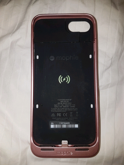 IPHONE 7/8 MOPHIE JUICE AIR PACK         2525 MAH CHARGING CASE., View more