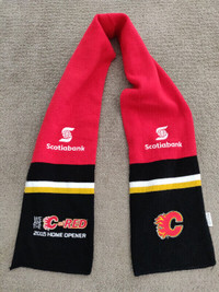 Calgary Flames of Red Jersey Scarf / Scarves - 2015 Home Opener