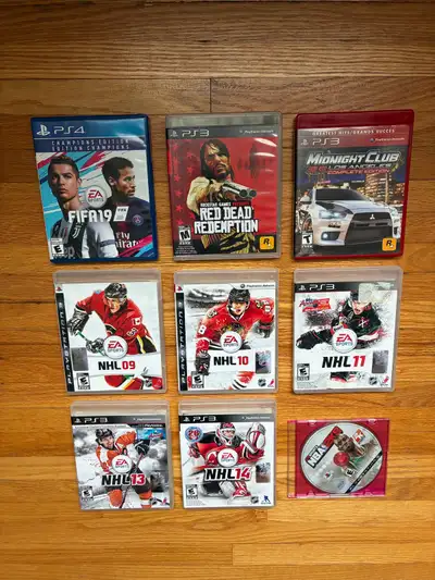 PlayStation 3 PS3 PS4 Video Game Lot/Bundle All Games are cleaned & Tested. Video Game Lot/Bundle In...