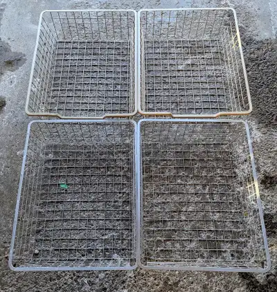 IKEA JONAXEL wire baskets 2 sets of 2, View more