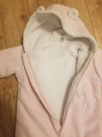 Pink Baby Gap Snowsuit 6 to 12 months