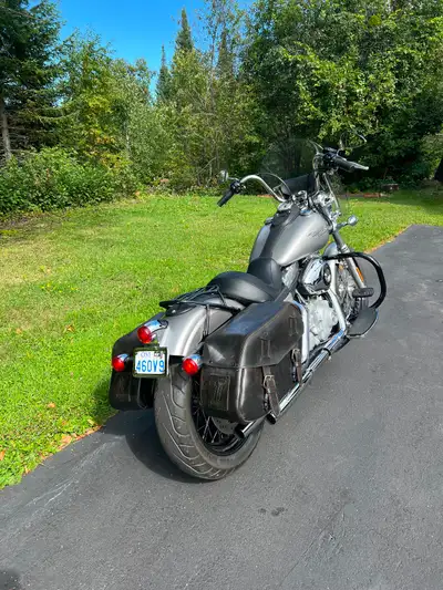 $8,500 Runs great, includes 7” blue dot headlight, drivers foot boards and engine guard. Flat grey p...