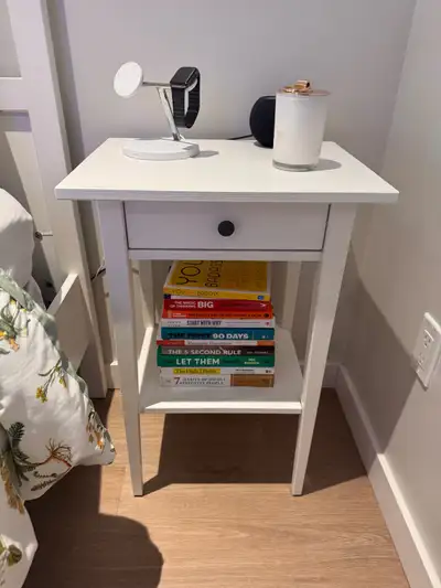 IKEA HEMNES Nightstand x4 – White Stain – Assembled, View more